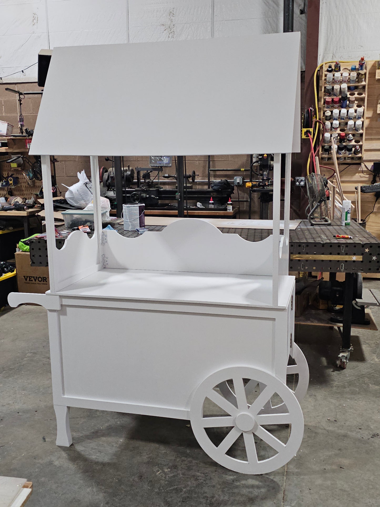 Collapsible Treat and Candy Cart