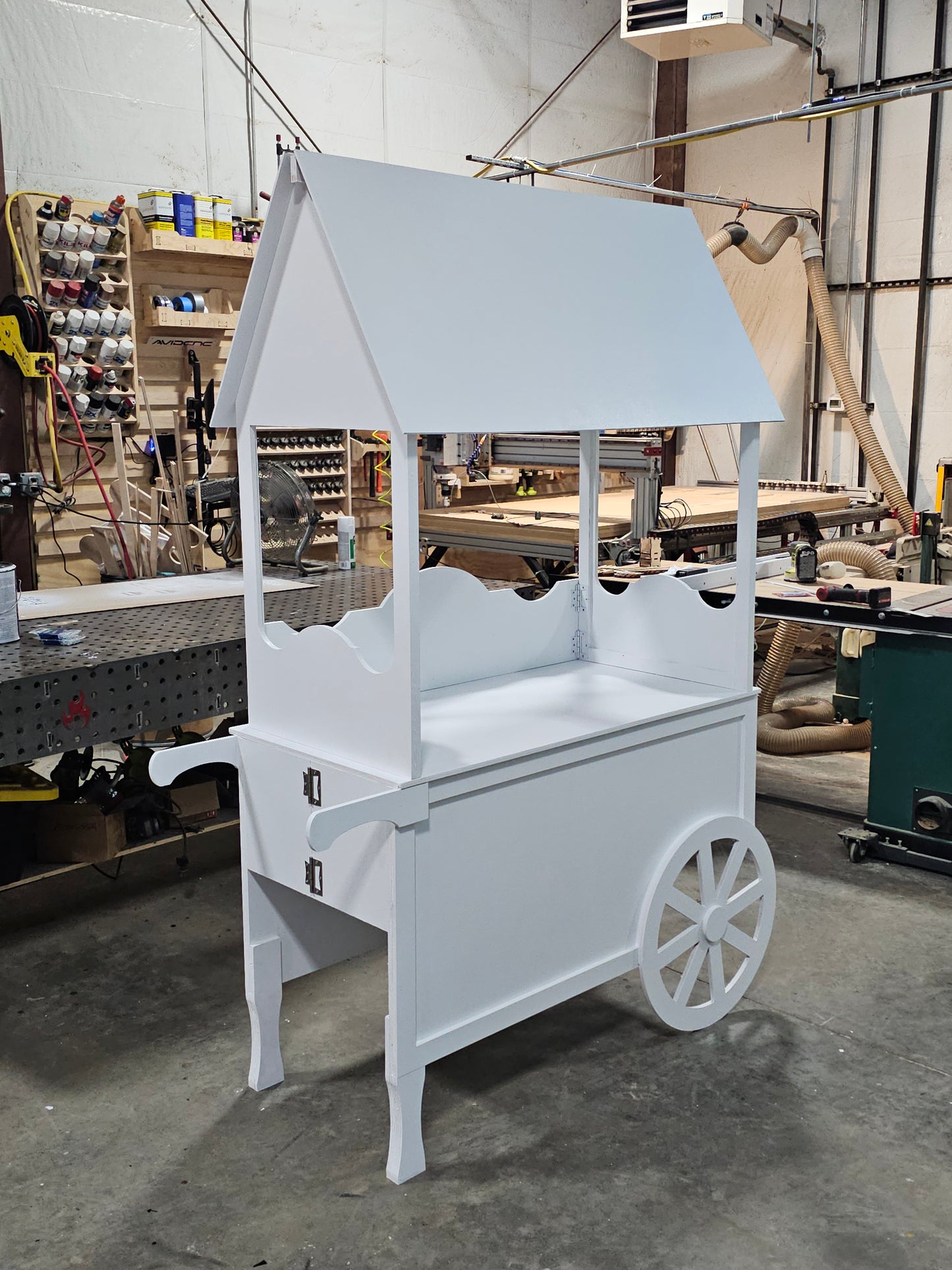 Collapsible Treat and Candy Cart