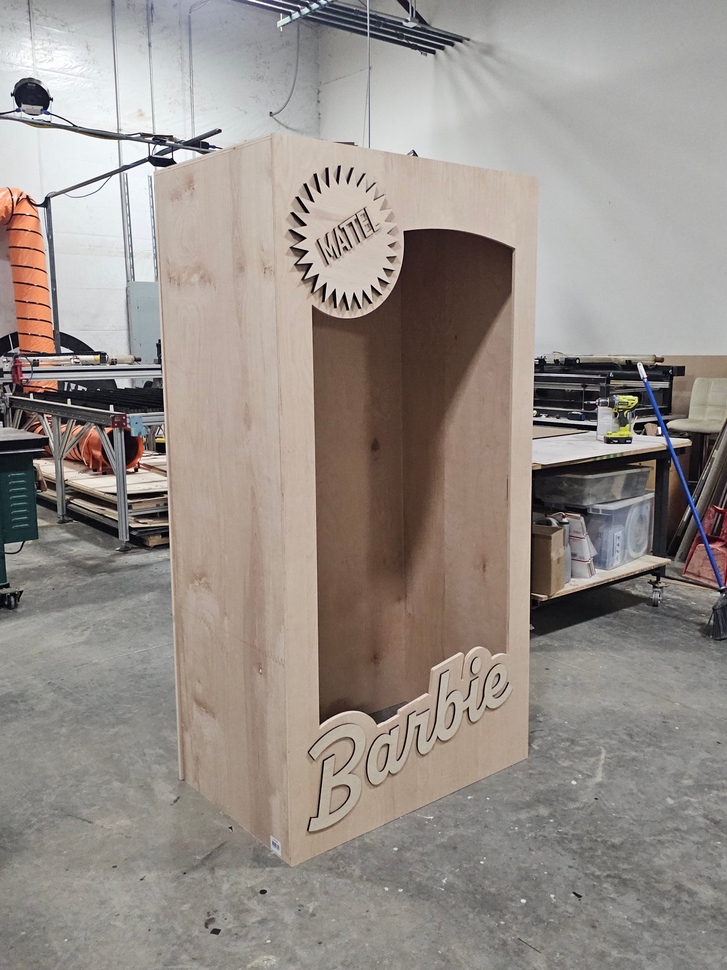 Child Sized Barbie Box