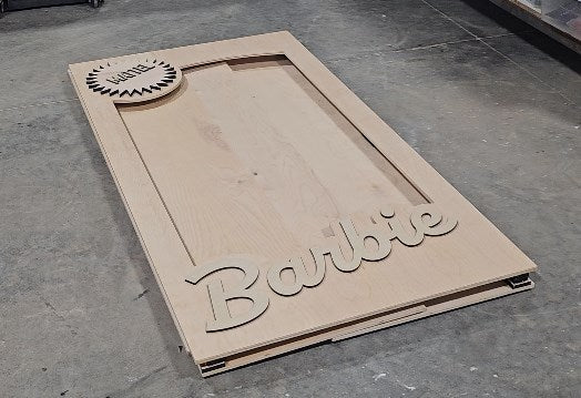 Collapsible Wooden Barbie Box - Design Concepts Chi