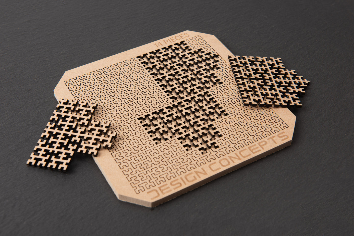 Fractal Jigsaw Puzzle (14-Piece Block Version) - Design Concepts Chi