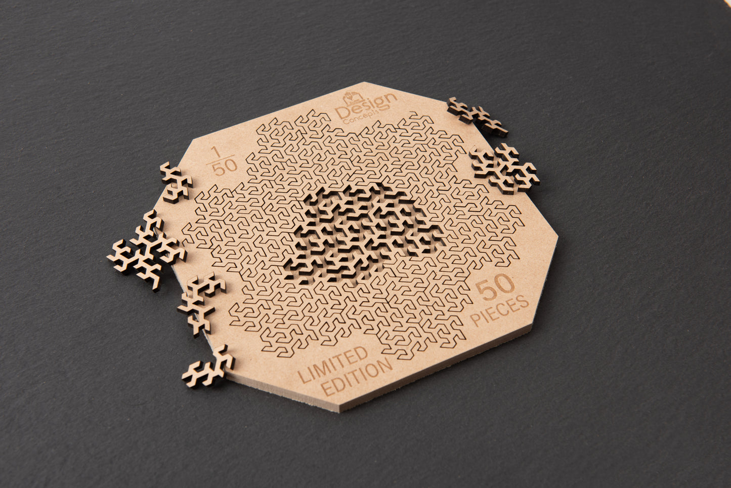 Fractal Jigsaw Puzzle (50-Piece LIMITED EDITION) - Design Concepts Chi