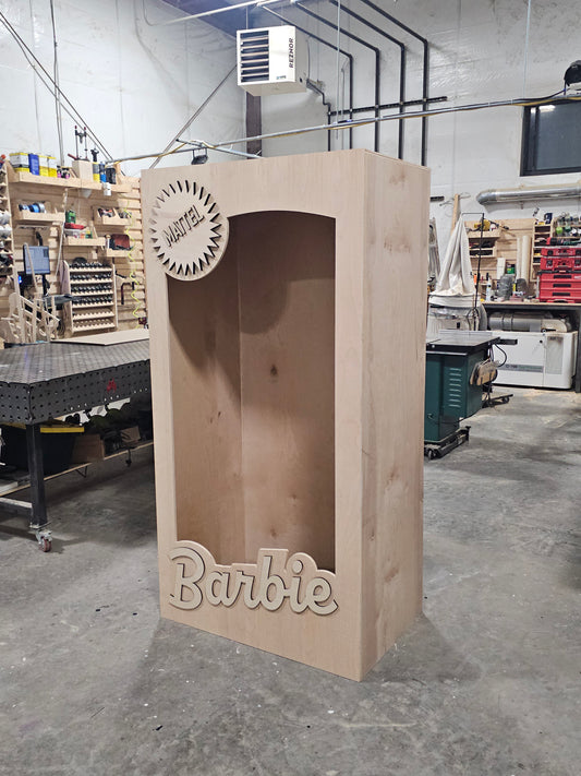 Child Sized Barbie Box