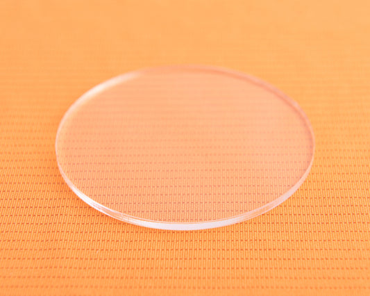 20 Large Clear Acrylic Plastic Discs (Sizes) - Design Concepts Chi