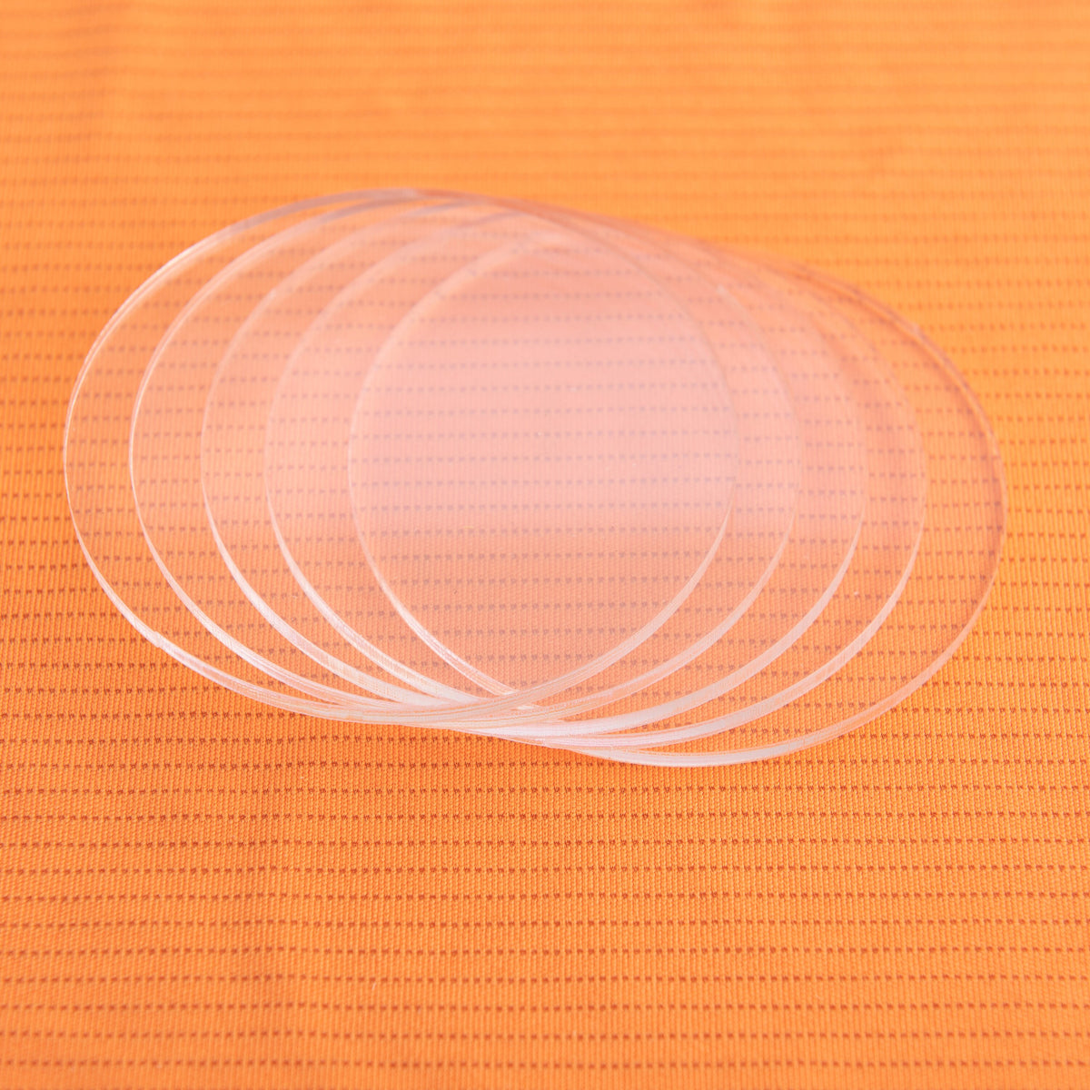 20 Large Clear Acrylic Plastic Discs (Sizes) - Design Concepts Chi