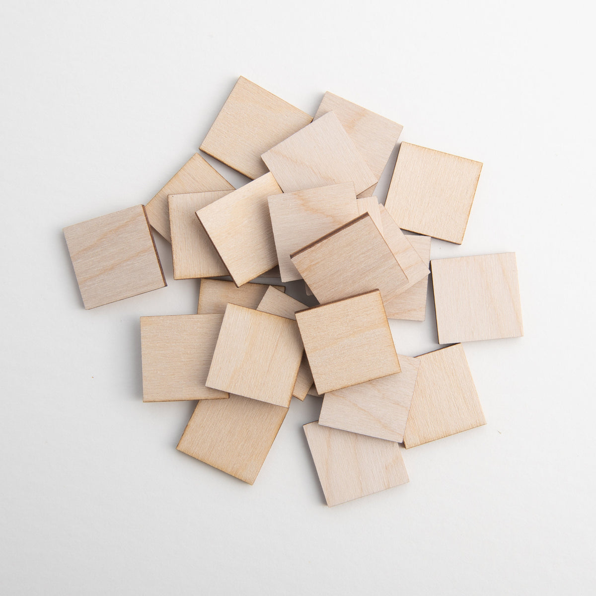 Wood Square Blanks,  1/8" Thick, Unfinished 50, 100, 300 - Design Concepts Chi