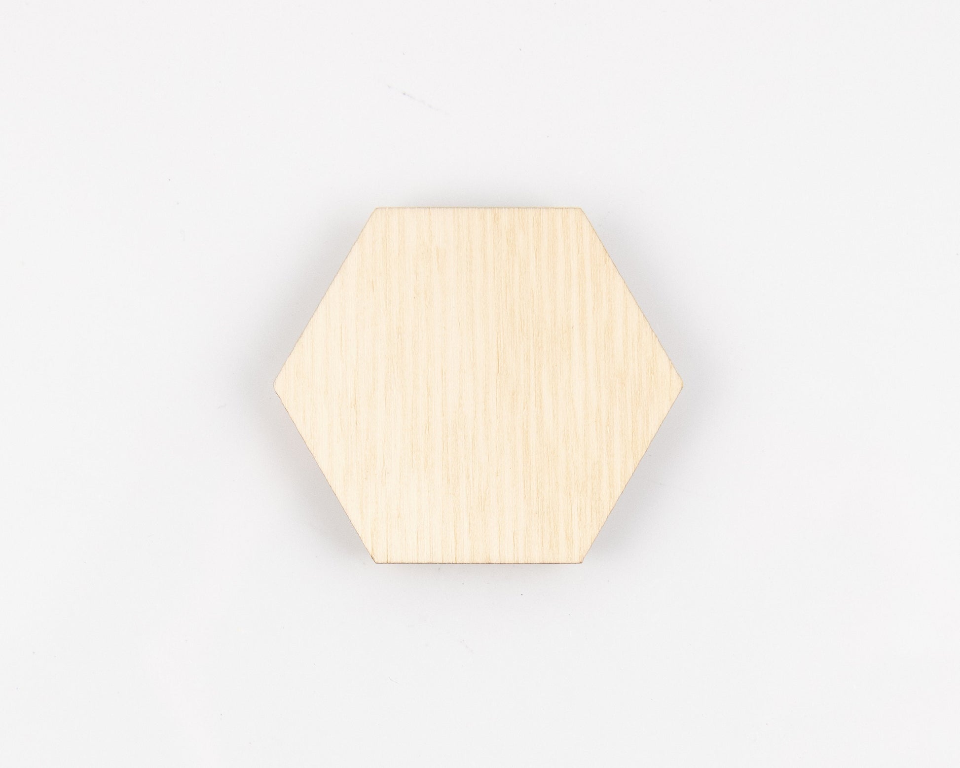 Wood Hexagon Tile Blanks - Shapes - Game Board - Unfinished - Terrain - 1/8" thick - Design Concepts Chi