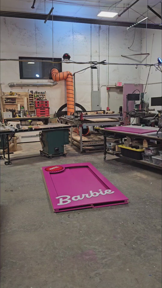 Adult Sized Barbie Box - Perfect for Pop Up venues