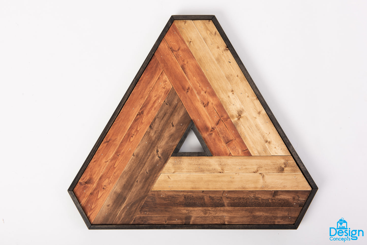 Fast Ship - Rustic Wooden Penrose Triangle 3D Wall Art - Design Concepts Chi